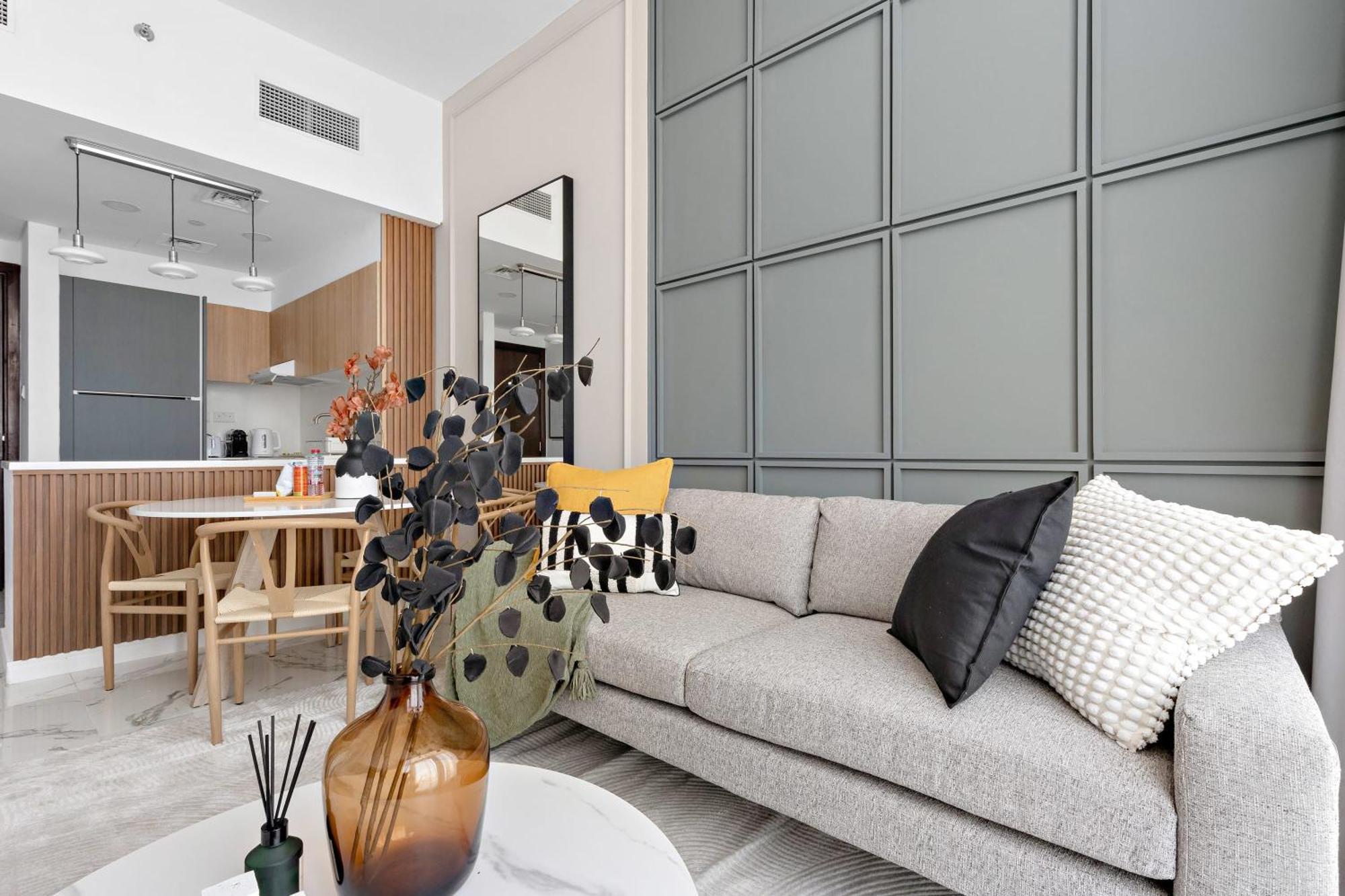 Silkhaus Modern 1Bdr In Oasis Near Masdar City Park أبو ظبي المظهر الخارجي الصورة